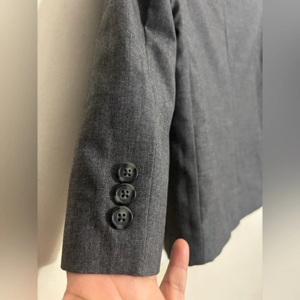 Cat & Jack Boys Gray Blazer Jacket Size 7